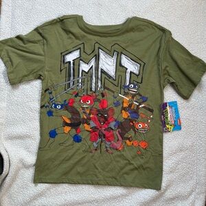 Green TMNT Graphic T-Shirt